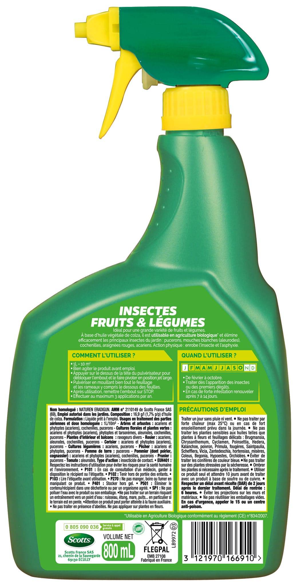 Fertiligène - Insecticide Fruits et Légumes – FERTILIGÈNE - Imagen 2