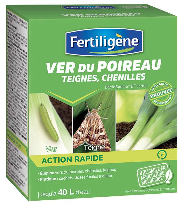 Fertiligène - Insecticide Bacillus Thuringiensis Sachets Granulés - FERTILIGENE