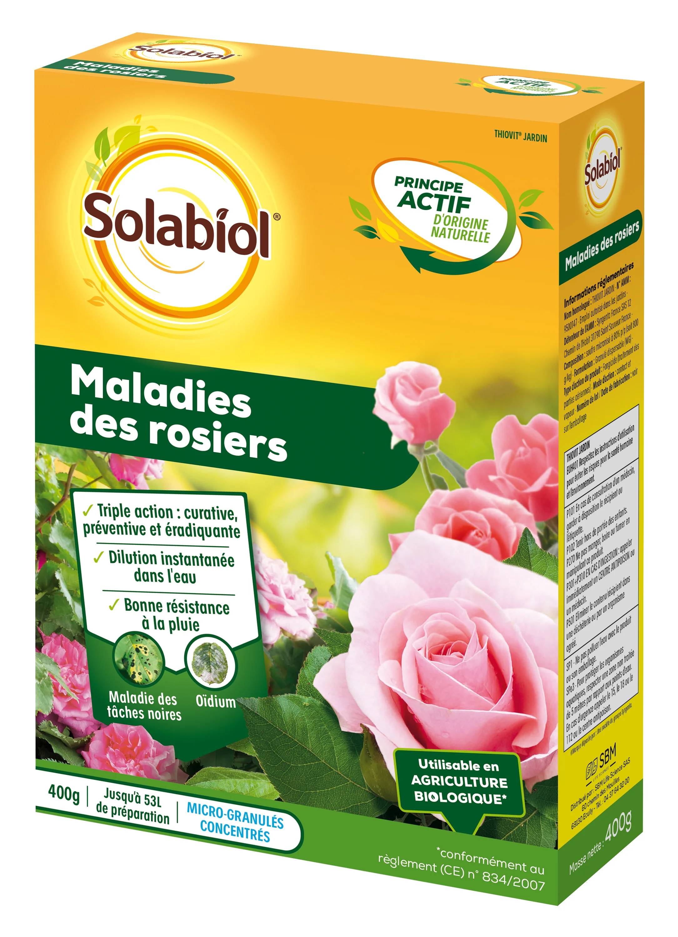 Solabiol - Traitement maladies rosiers - SOLABIOL - Image 1