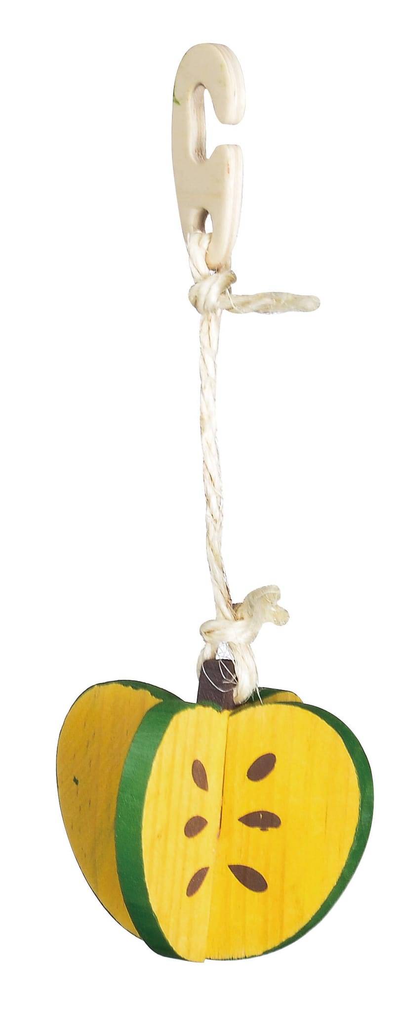 Tyrol - Pomme bois à suspendre Tutti Woody 7 x 7 x 7 cm tyrol - Imagen 2