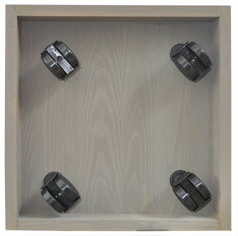 Wagner - Wagner - Roule-plante Vintage taupe L.35 x l.35 cm cap.100 kg - Imagen 3