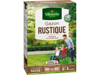 Vilmorin - Gazon rustique semences 1 kg - VILMORIN