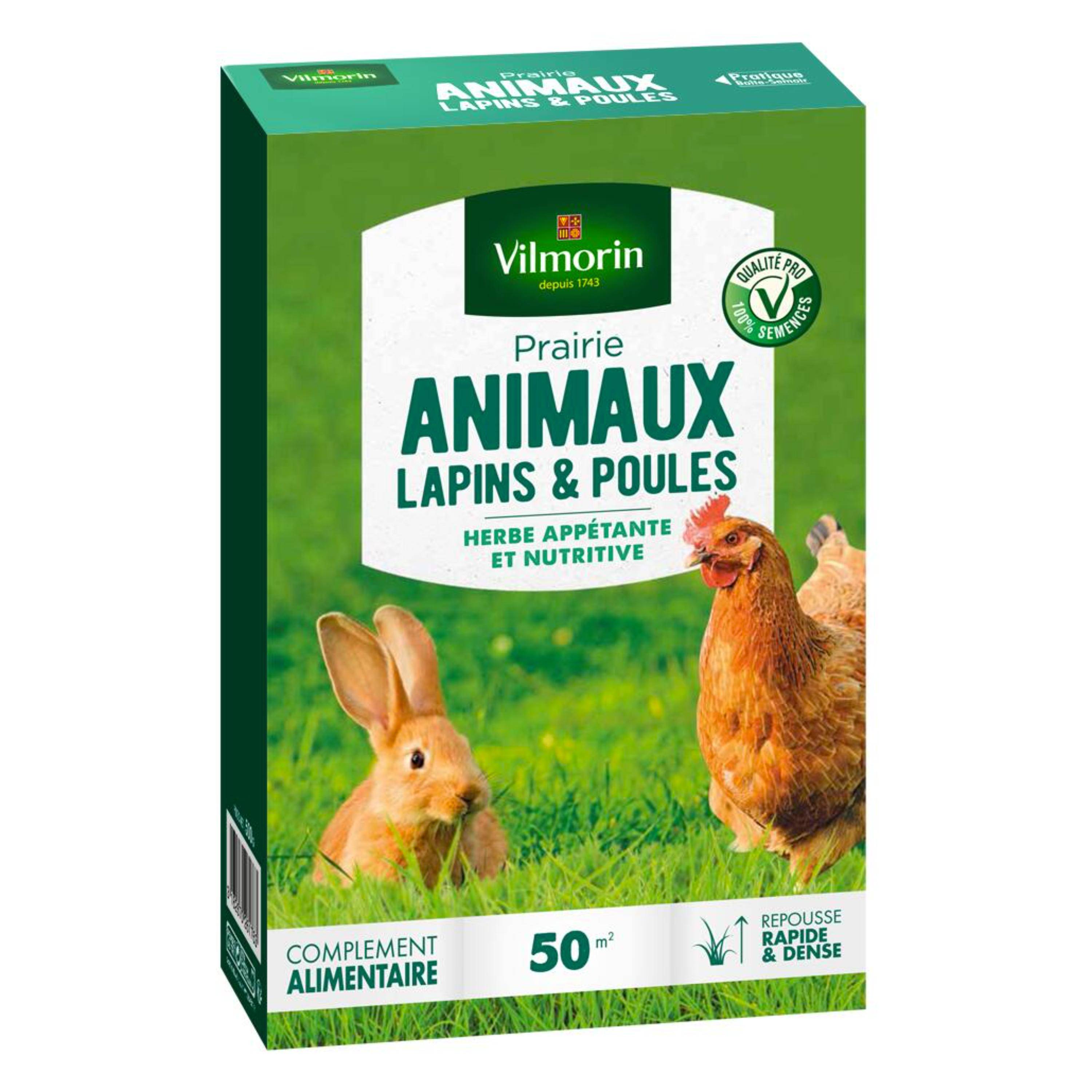 Vilmorin - Prairie lapins et poules boite de 500g - Vilmorin - Image 1