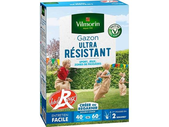Vilmorin - Gazon ultra résistant 1 kg - VILMORIN - Image 1
