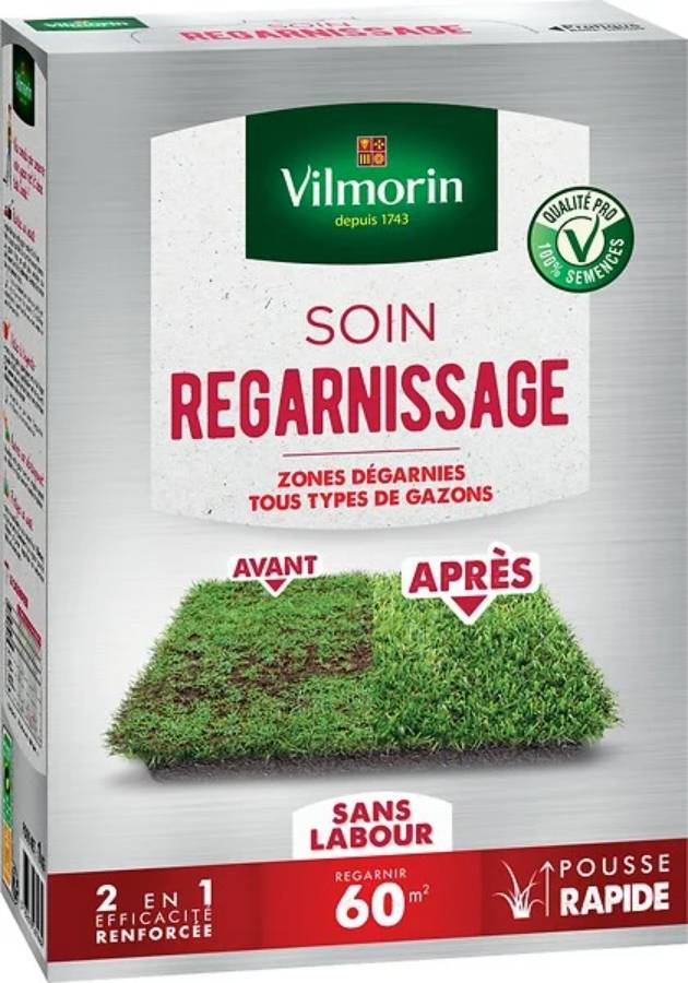 Vilmorin - Soin Regarnissage 2 en 1 boîte 1 kg  -VILMORIN - Image 1