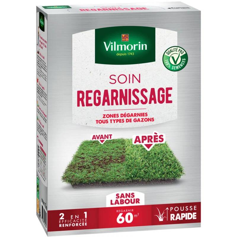 Vilmorin - Soin Regarnissage 2 en 1 boîte 1 kg  -VILMORIN - Image 5