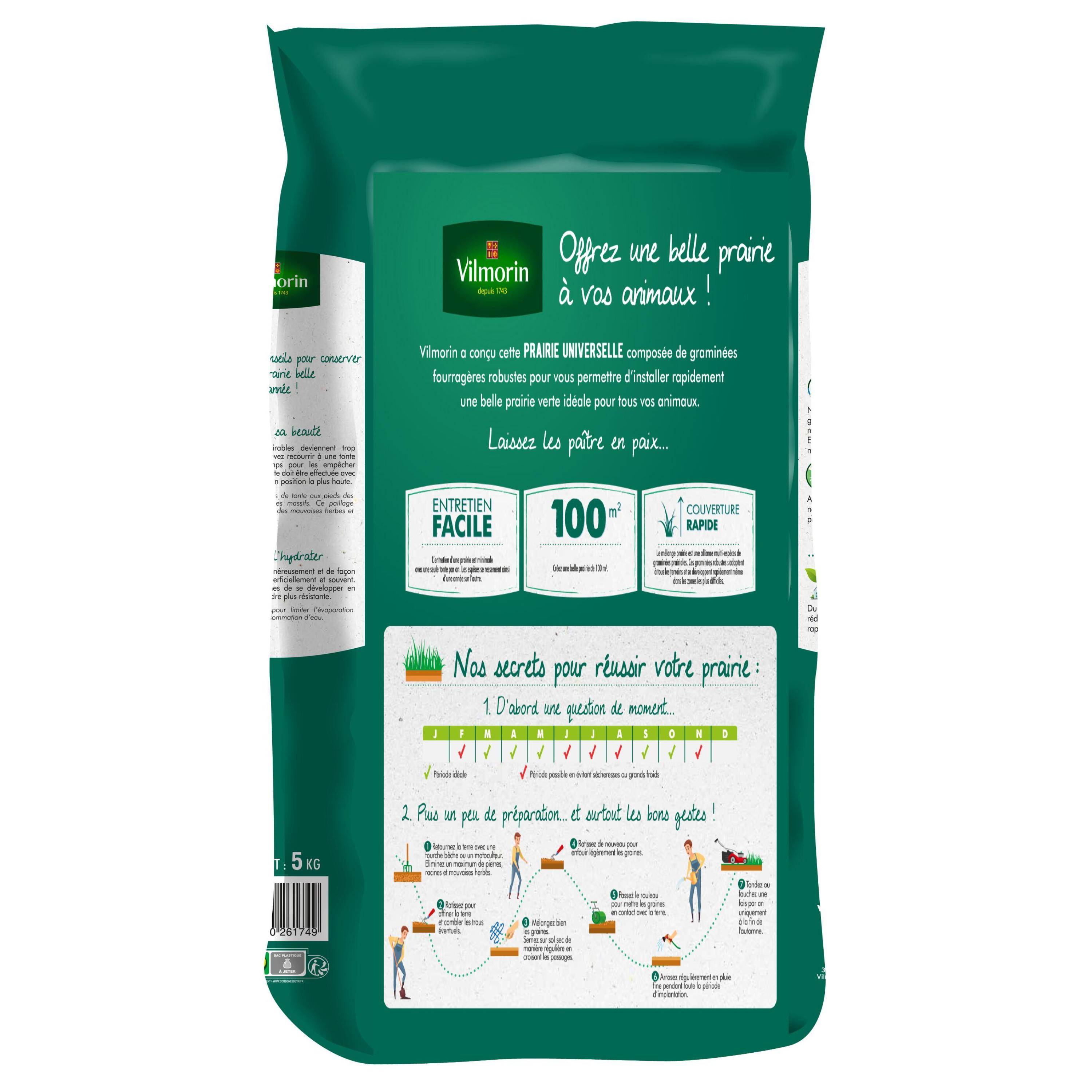 Vilmorin - Prairie universelle sac de 5kg - Vilmorin - Image 4