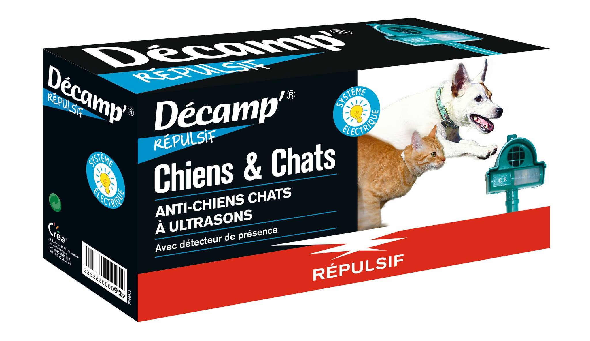 Décamp'Répulsif - Répulsif chien chat ultrason