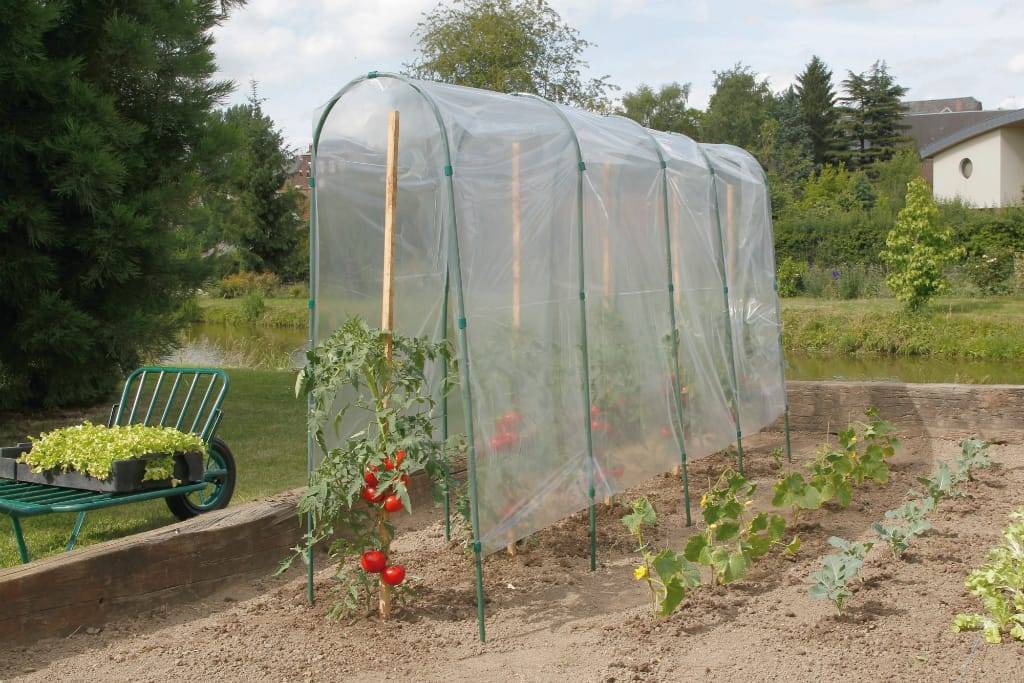 Nortène - Nortène - Film de forçage tunnel tomates L.5 x H.3,50 m - Imagen 3