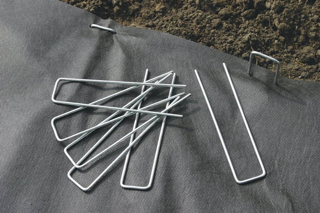 Jardiland - Jardiland - Agrafes de fixation 17 cm (x10)