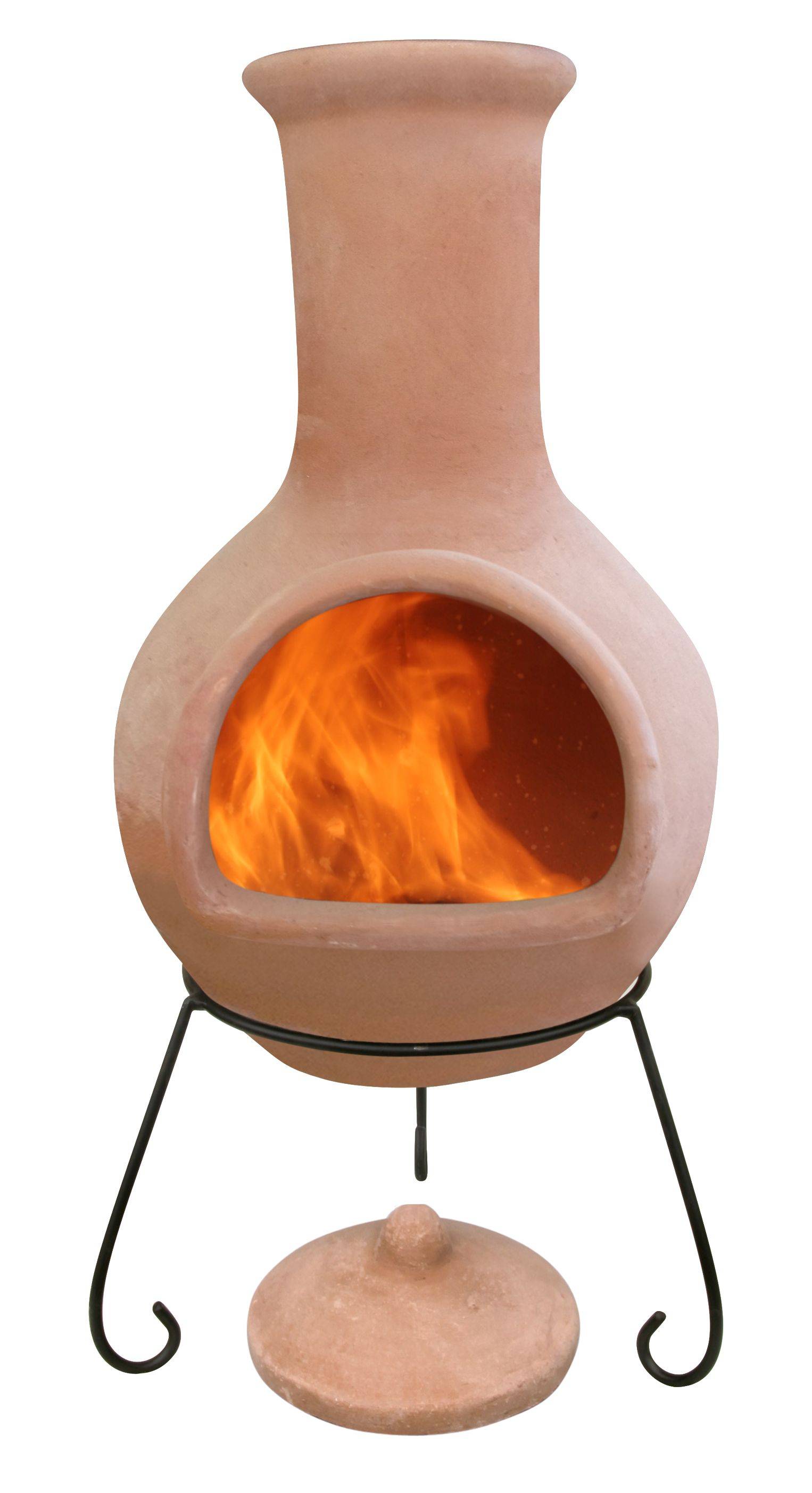 Cheminée mexicaine Gardeco Colima Naturelle H.125 cm