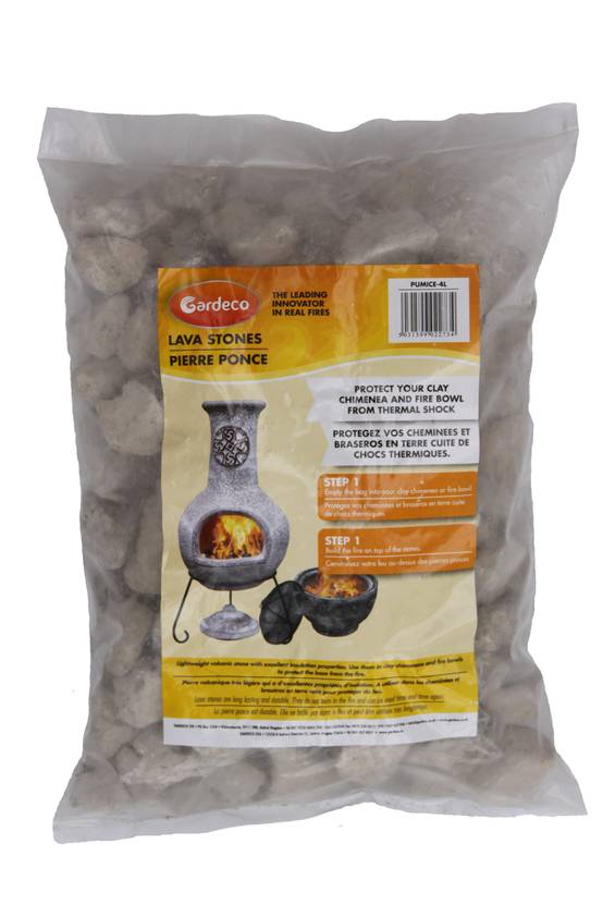 Gardeco - Sachet de Pierre de lave 4 L