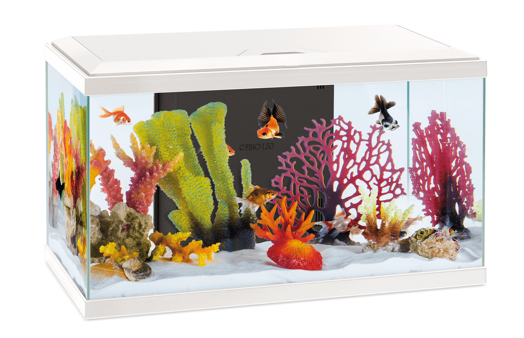 Inwa - Inwa - Pack Aquarium Confort 60 Pro Blanc - 48L - Image 1