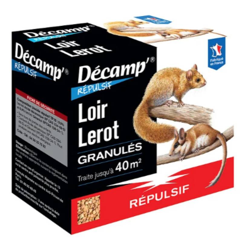 Décamp'Répulsif - Repelente lirón-lérot gránulos – DECAMP' - Imagen 1