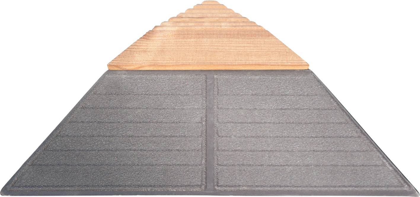 Xtiles - Angles de finition Lot 4 angles Pin Brun L 19,5 x P 19,5 x E 7,3 cm – X-TILES