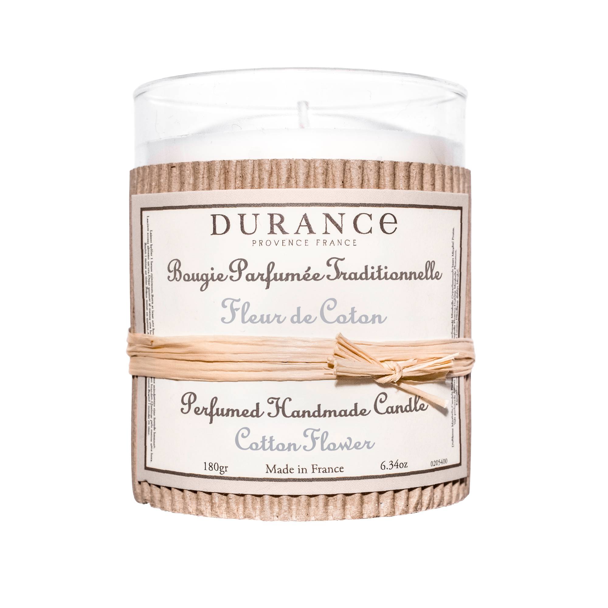 Durance - Bougie Parfumée Fleur De Coton – DURANCE