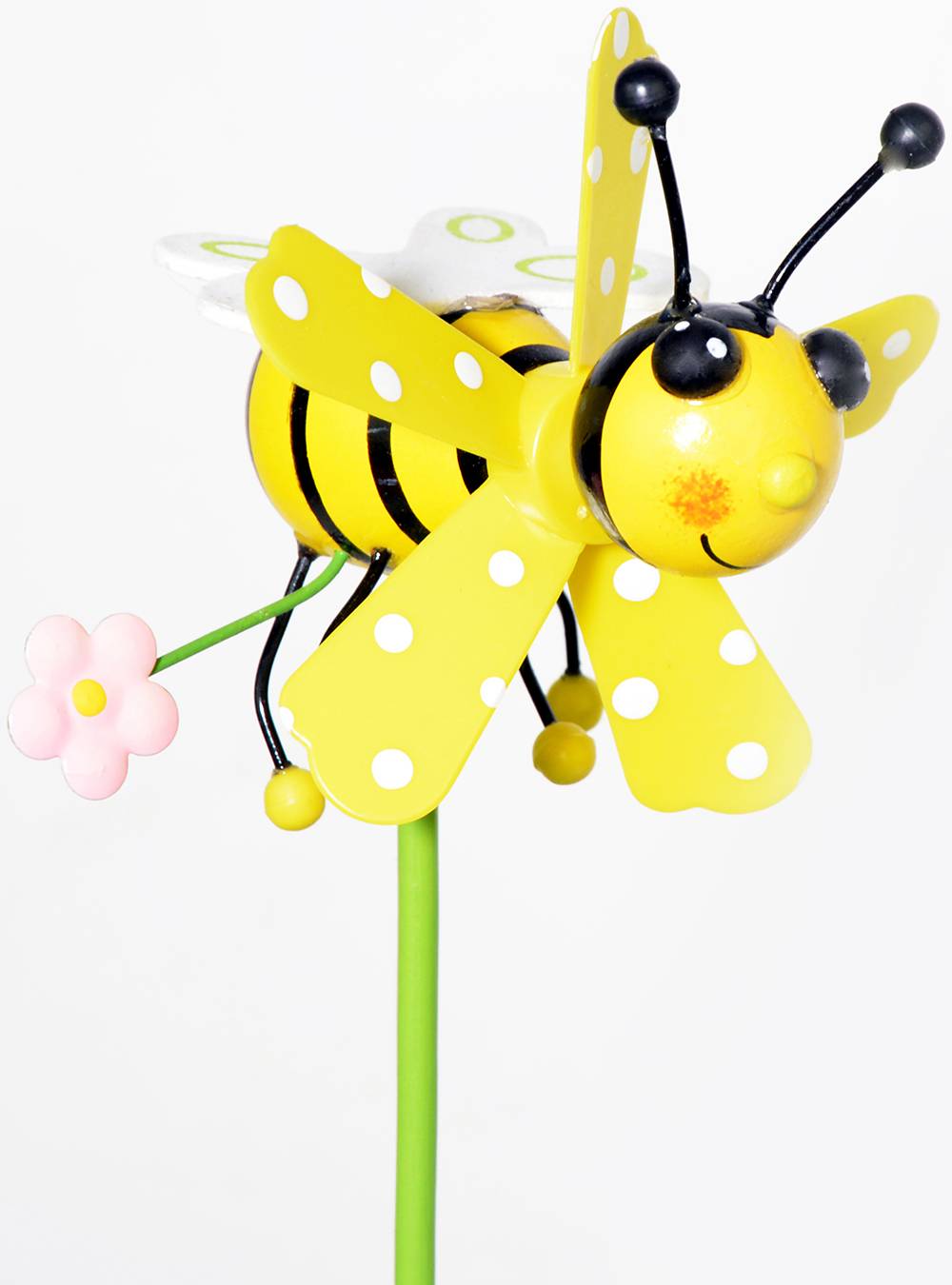 Abeille décorative jardin 6 assorties H30 cm - Image 1