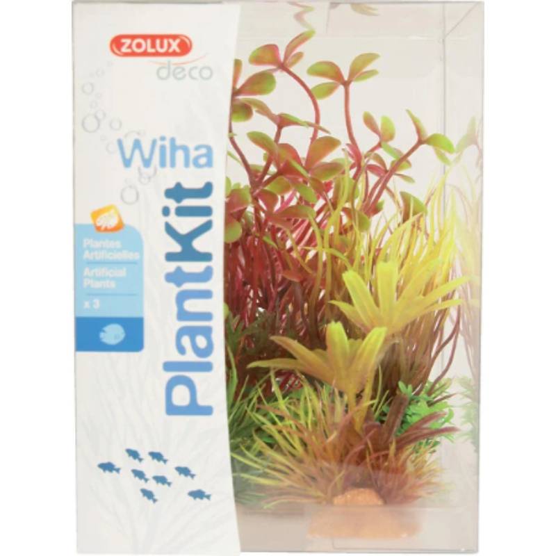 Zolux - Kit de Plantes Artificielles Résine Aquarium Wiha - ZOLUX
