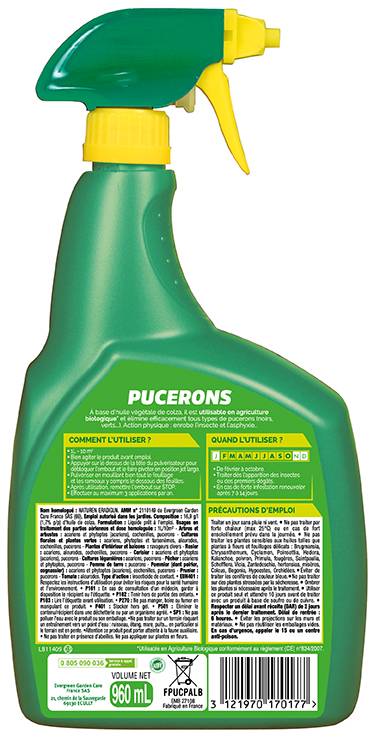 Fertiligène - Fertiligene - Pucerons 960 ml - Imagen 2
