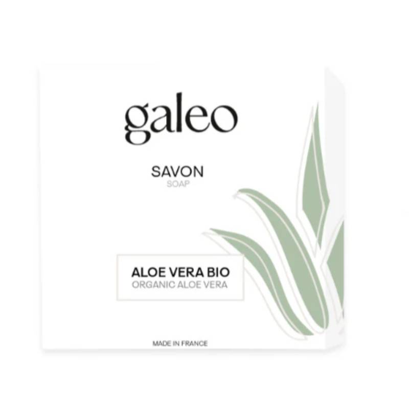 Galeo - Savon Aloe Vera Beurre De Karité Bio - Imagen 2