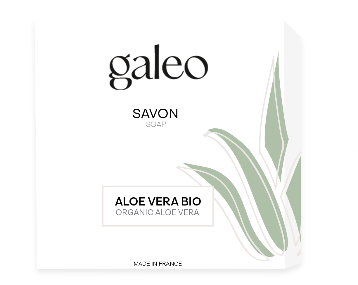 Galeo - Jabón Aloe Vera Manteca De Karité Bio