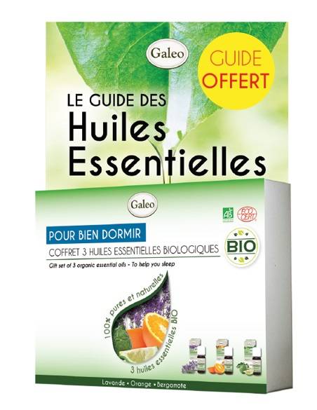 Galeo - Coffret 3 huiles essentielles Pour bien dormir