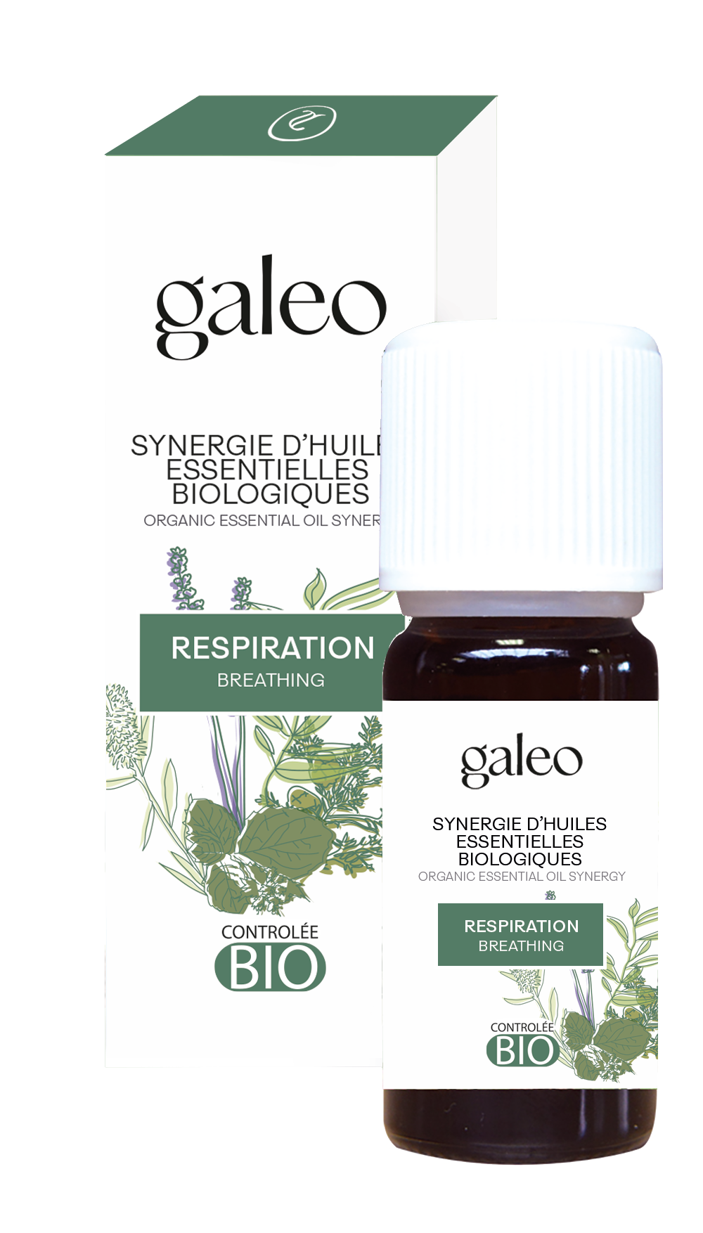Galeo - Synergie d'huile essentielle respiration - RESPIRATION - Imagen 1