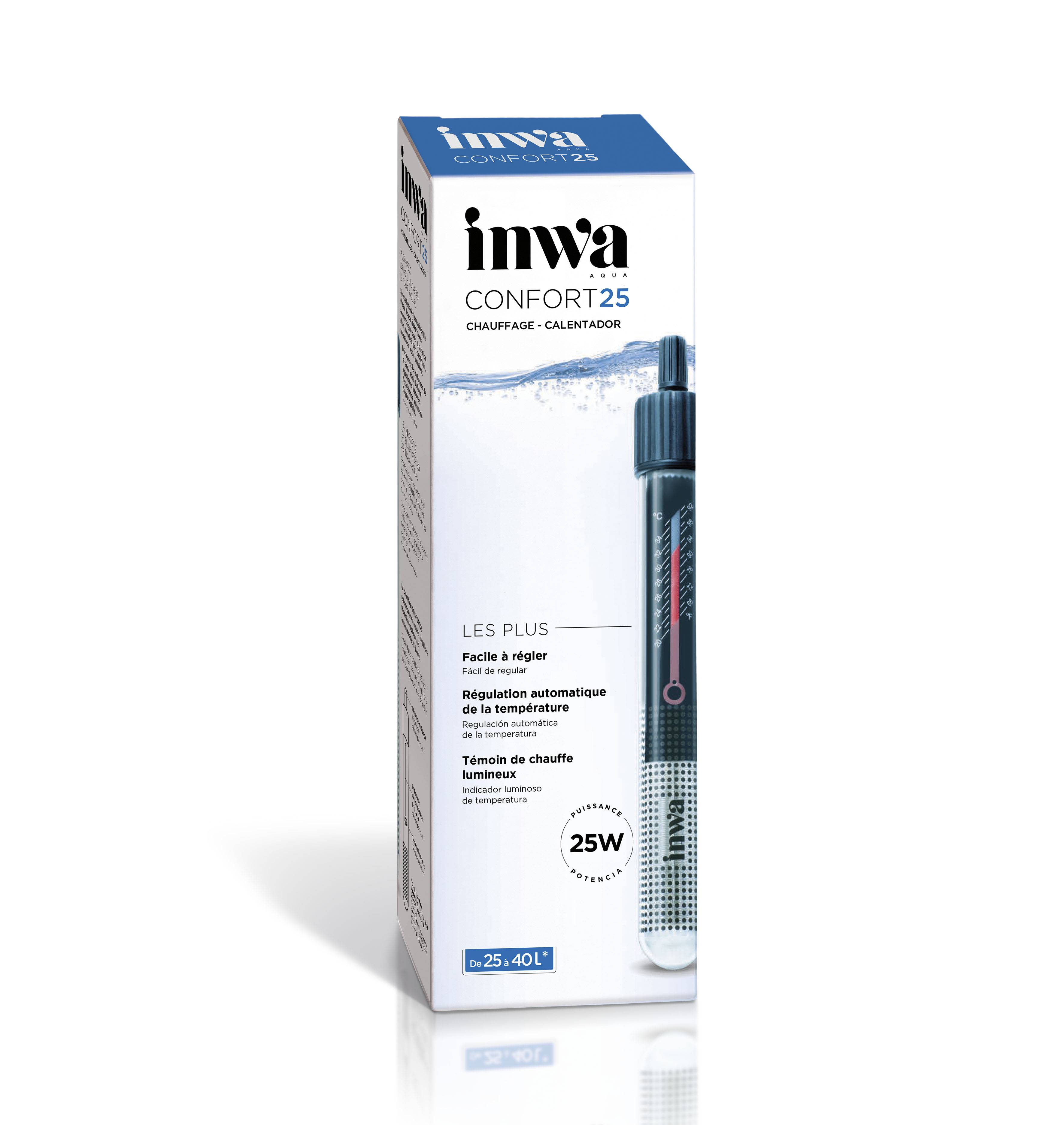 Inwa - INWA - Chauffage pour aquarium CONFORT 25