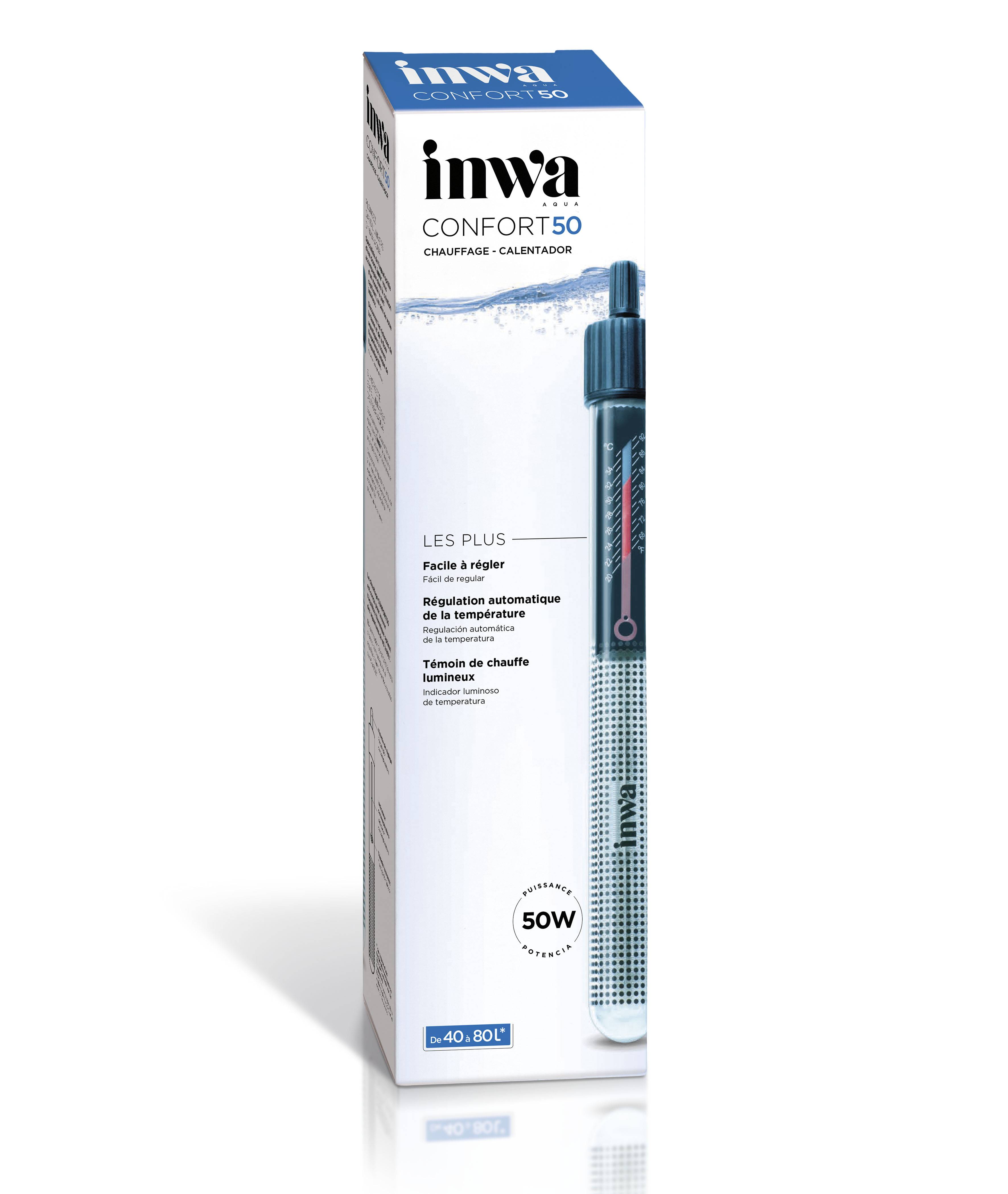 Inwa - INWA - Chauffage pour aquarium CONFORT 50
