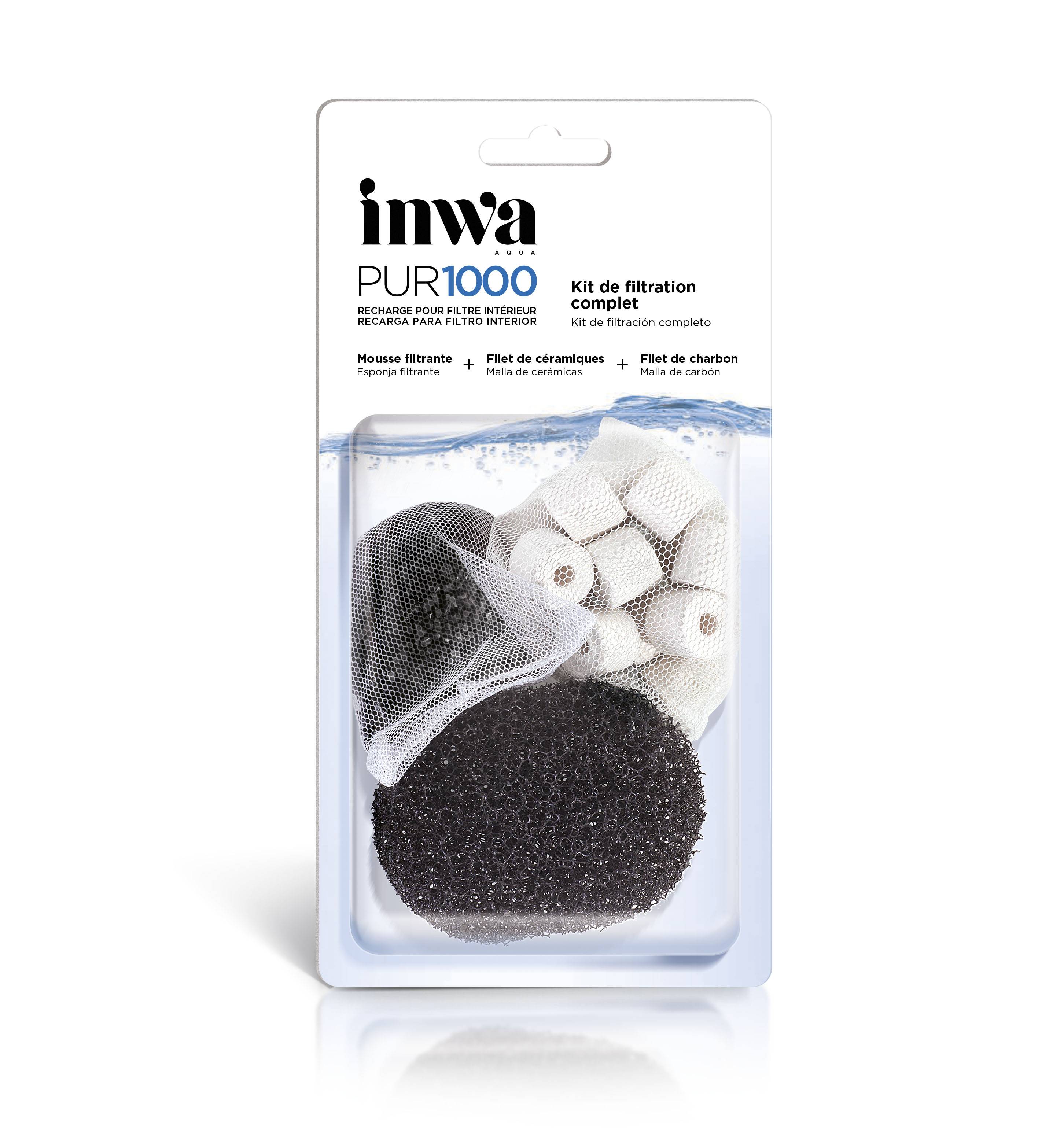 Inwa - INWA - Recharge pour filtration intérieure PUR 1000