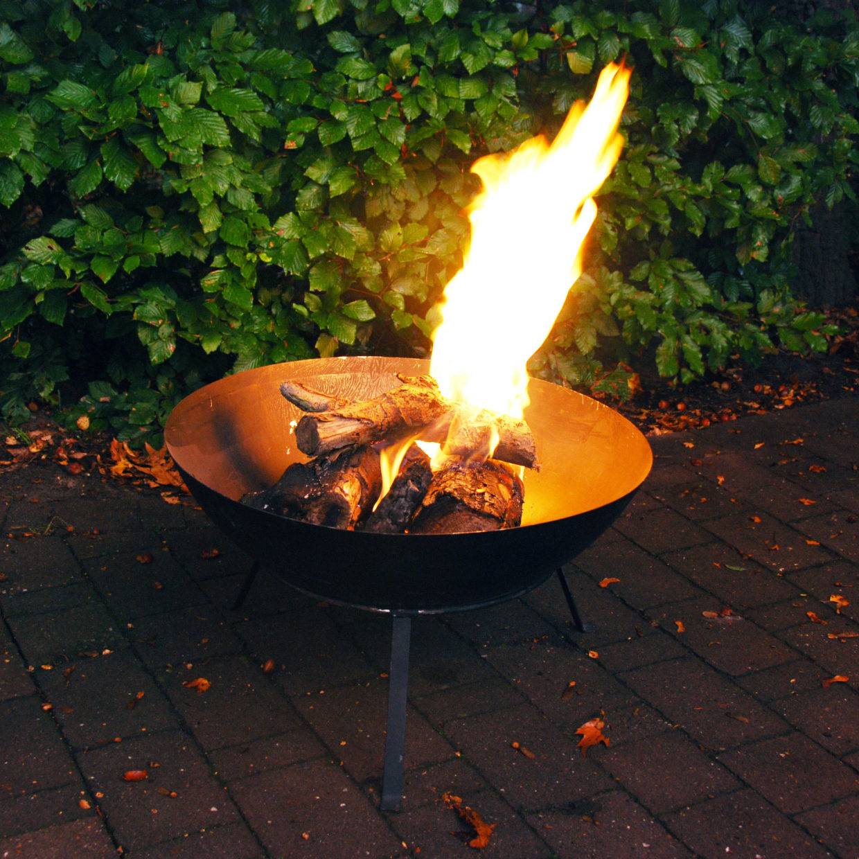 Esschert Design - Brasero rond en métal noir – ESSCHERT DESIGN - Image 2