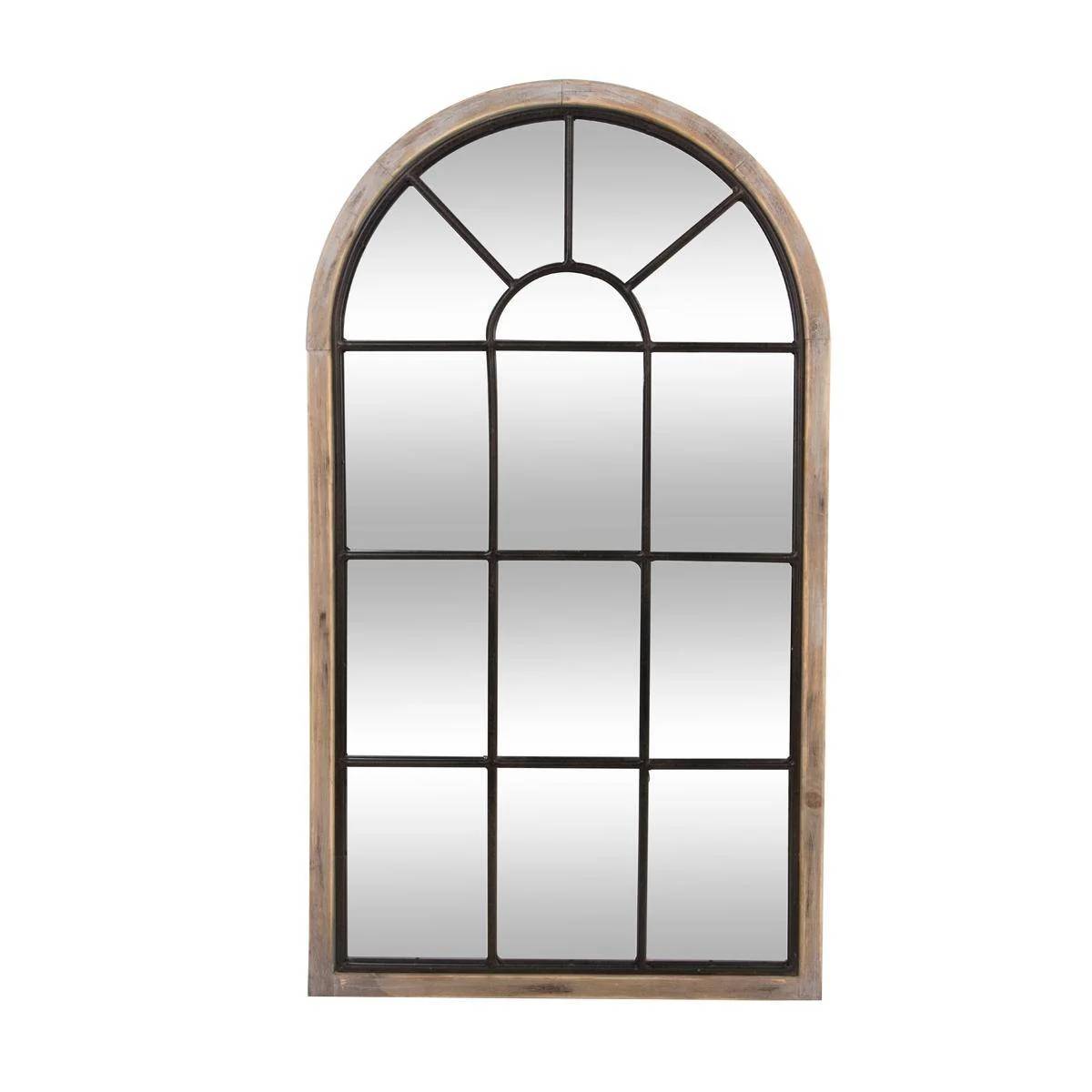 Miroir Zoé naturel sapin MDF ATMOSPHERA - Imagen 3