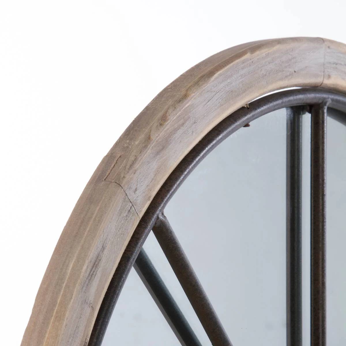 Miroir Zoé naturel sapin MDF ATMOSPHERA - Imagen 6