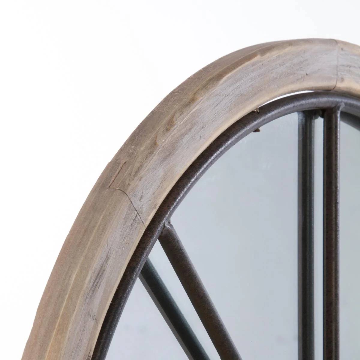Miroir Zoé naturel sapin MDF ATMOSPHERA - Imagen 5