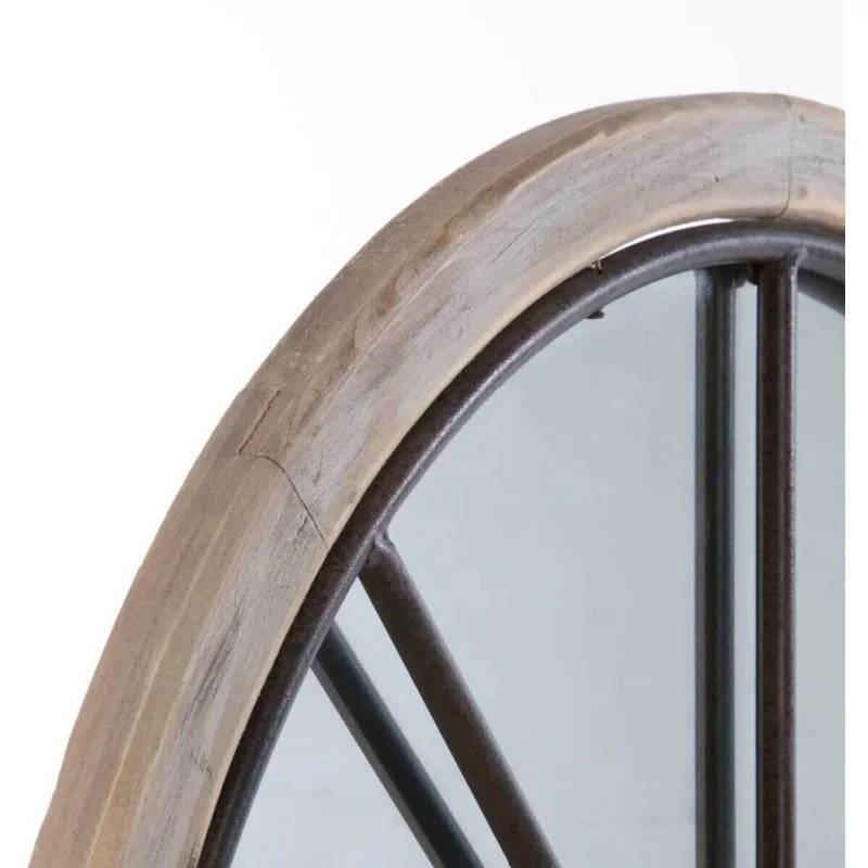 Miroir Zoé naturel sapin MDF ATMOSPHERA - Imagen 8
