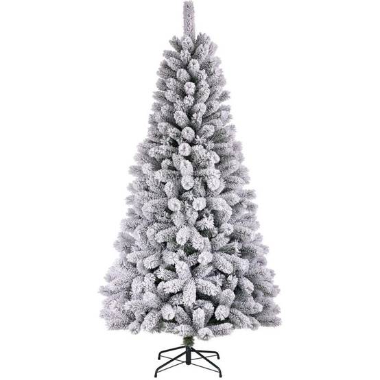 Black Box Trees - Sapin de Noël artificiel enneigé 215 cm Medford - Black Box Trees - Image 1