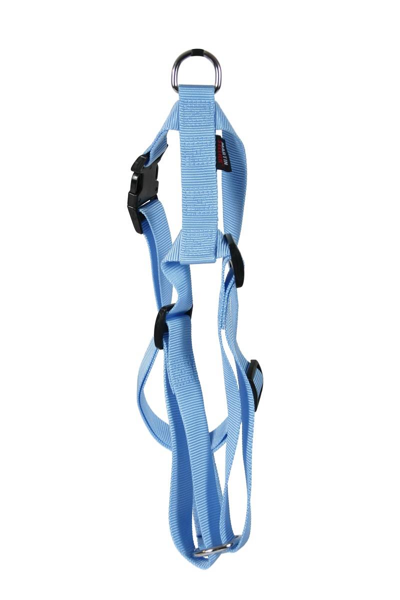 Martin Sellier - Harnais réglable pour chat en nylon noir - 10 mm 35/50 cm