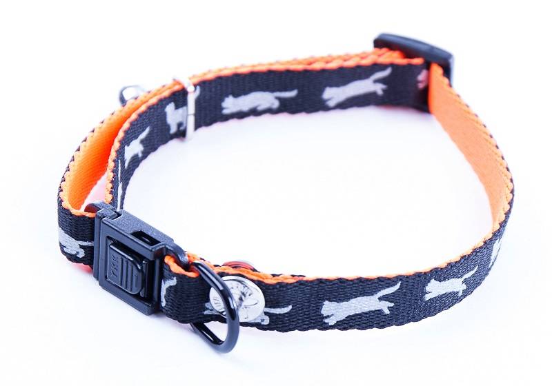 Martin Sellier - Collar para gato nylon bicolor negro 10mm 25/35 cm - MARTIN - Imagen 1
