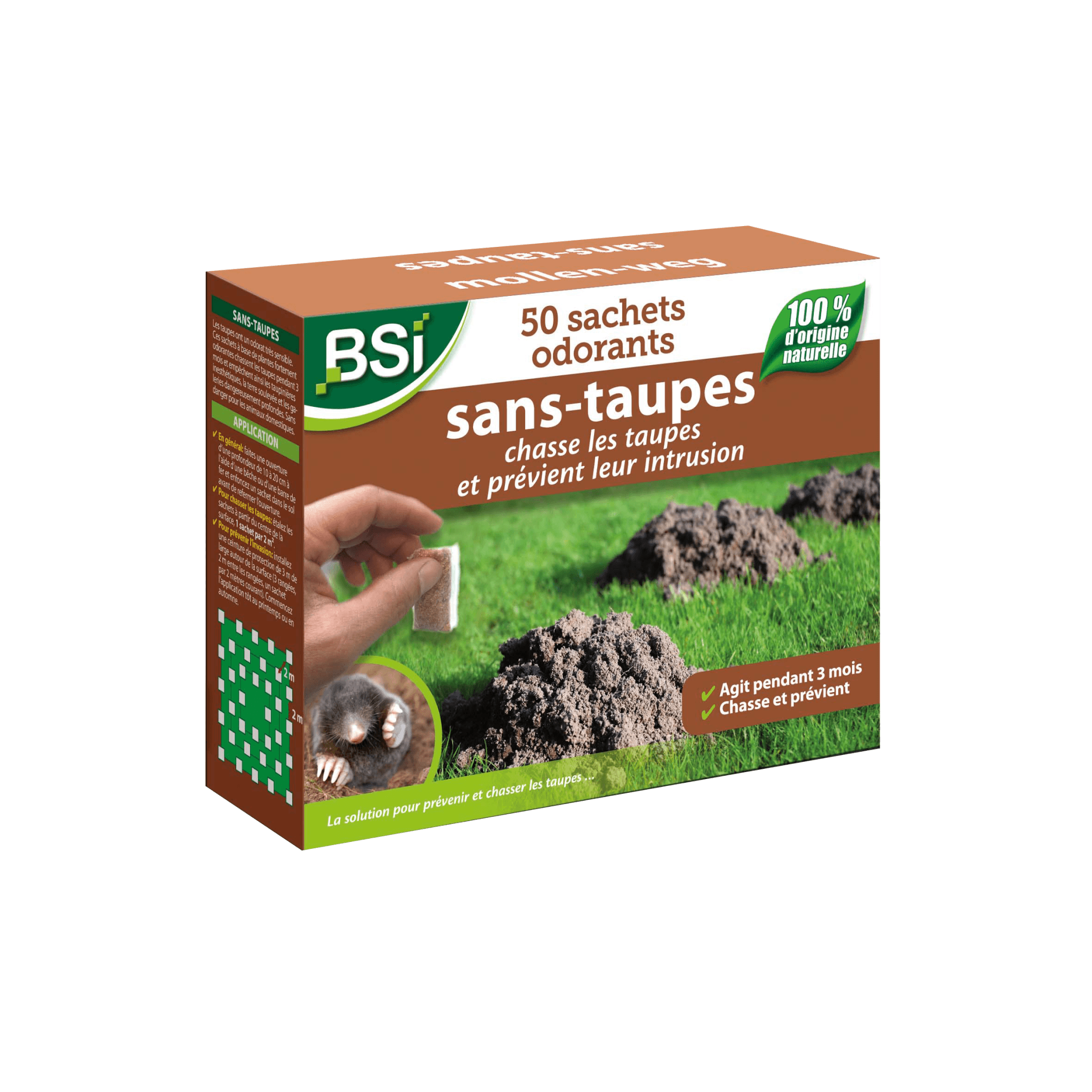 BSI - Répulsif Sans Taupes Sachets - BSI - Imagen 2