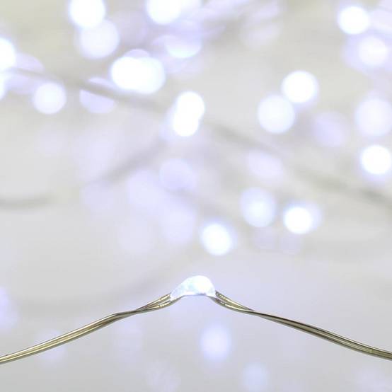 Blachere Illumination - Guirlande micro LED blanc pur 6 m - Image 3