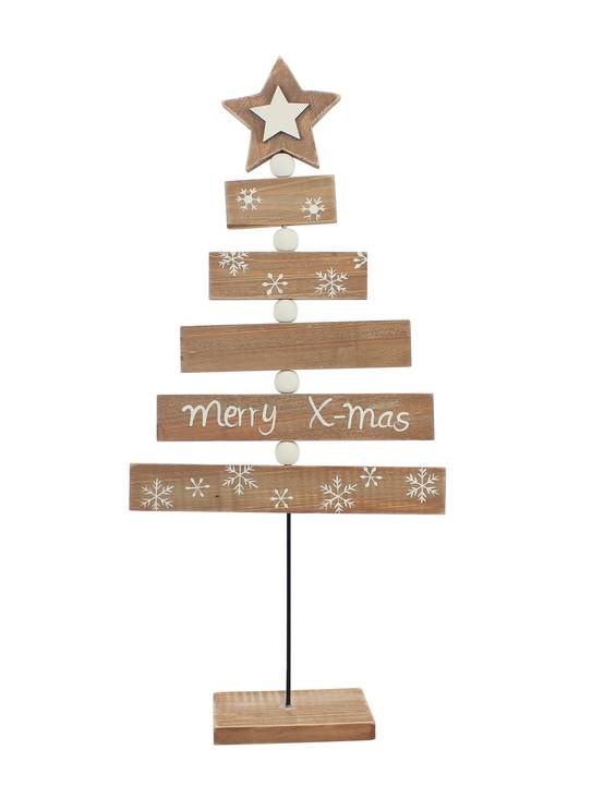 Blachere Illumination - Sujet décoratif sapin marron