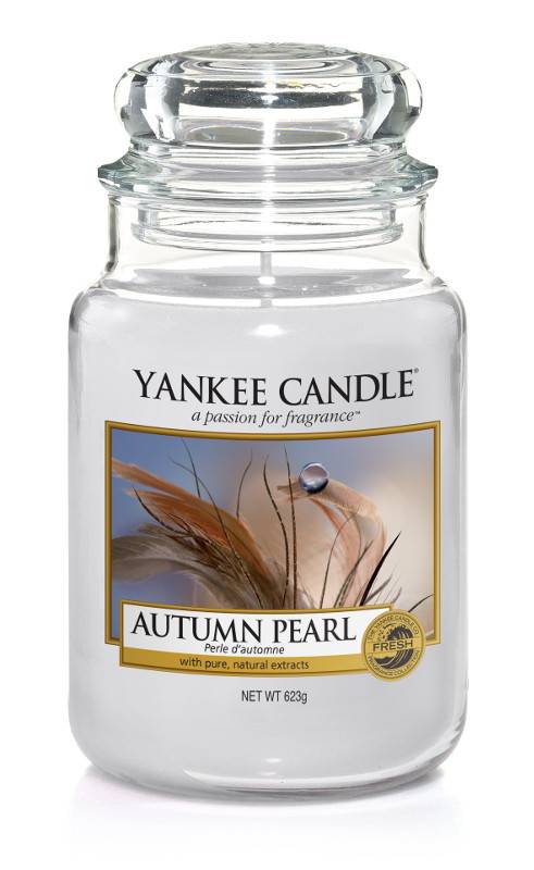 Yankee Candle - Vela de otoño perla - Gran jarra