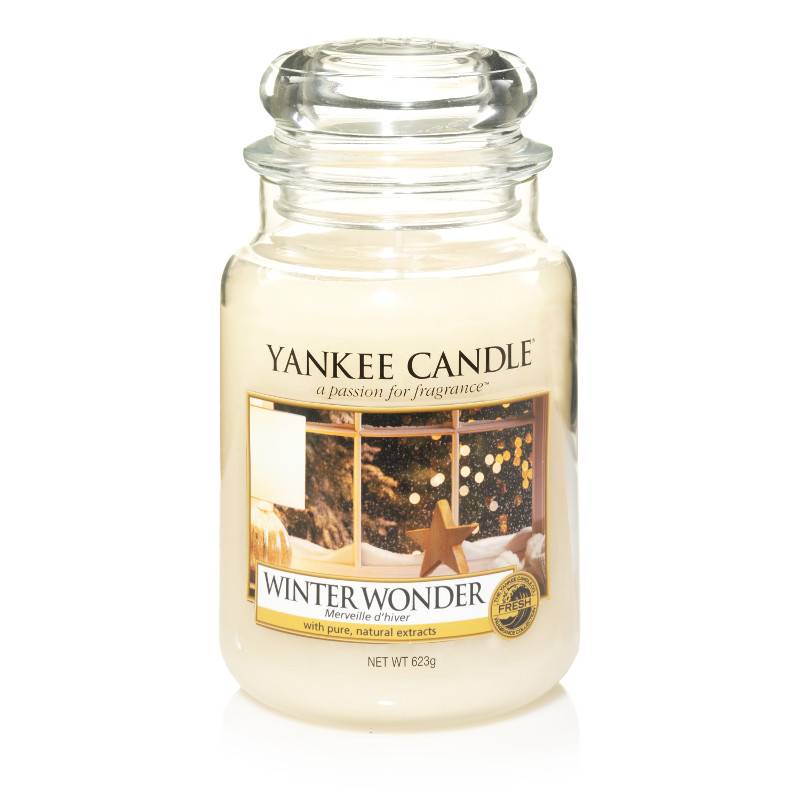 Yankee Candle - Bougie merveille d'hiver grande jarre