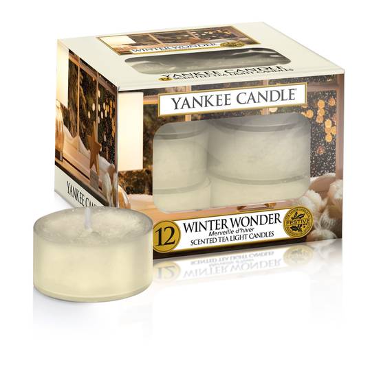 Yankee Candle - Bougie merveille d'hiver chauffe plat