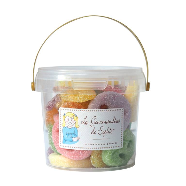 Les Gourmandises de Sophie - Pequeño cubo dúo cítrico 195 g