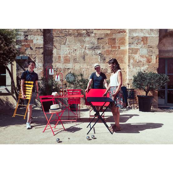 Fermob - Table de jardin rectangulaire pliante acier carbone 4 personnes Bistro Fermob - Image 3