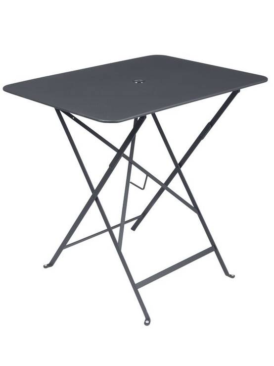Fermob - Table de jardin rectangulaire pliante acier carbone 4 personnes Bistro Fermob - Image 1