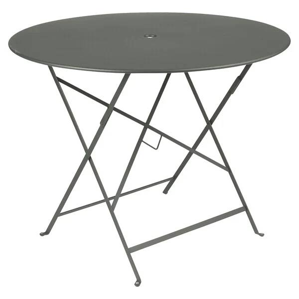 Fermob - Table de jardin ronde pliante acier romarin 4 personnes Bistro Fermob - Image 3