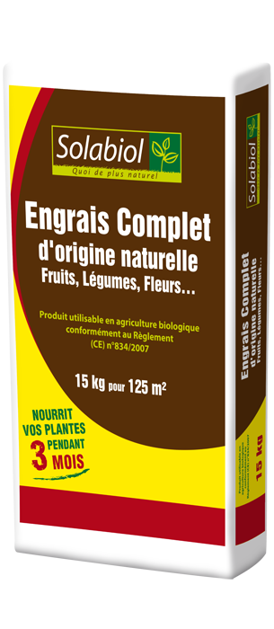 Solabiol - Engrais Complet Origine Naturelle - SOLABIOL
