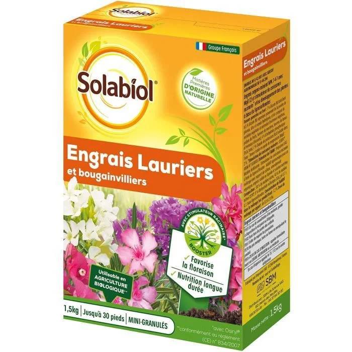 Solabiol - Engrais Laurier Bougainvillier 100% Organique 1,5 Kg – SOLABIOL - Image 4